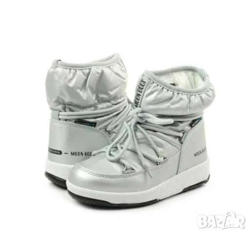 Moon Boot Jr Girl Low  Silver номер 35 ботуши