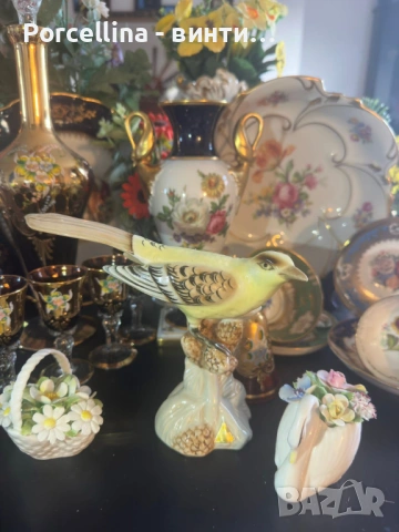 Royal Dux Czechoslovakia Circa 1955 - прекрасна птица изработена с много класа и стил