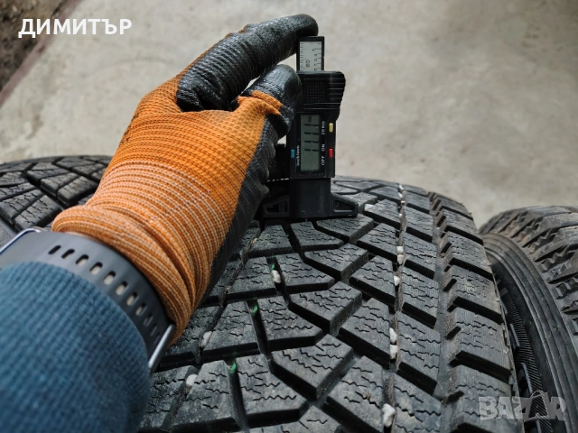 4бр.зимни гуми BRIDGESTONE 225 70 15 цена за брой, снимка 4 - Гуми и джанти - 53968123