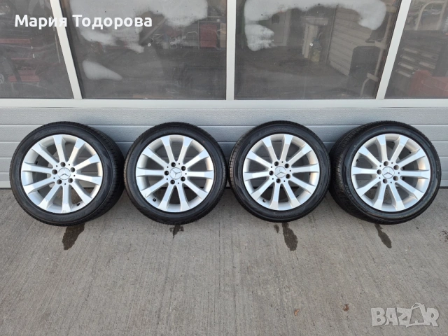 Оригинални джанти с гуми за Мерцедес/Mercedes СПОРТ ПАКЕТ 17'' 5х112
