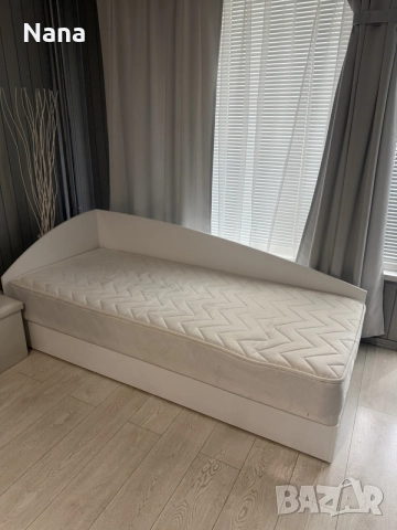 Единично легло с матрак 110€, снимка 6 - Спални и легла - 56544104