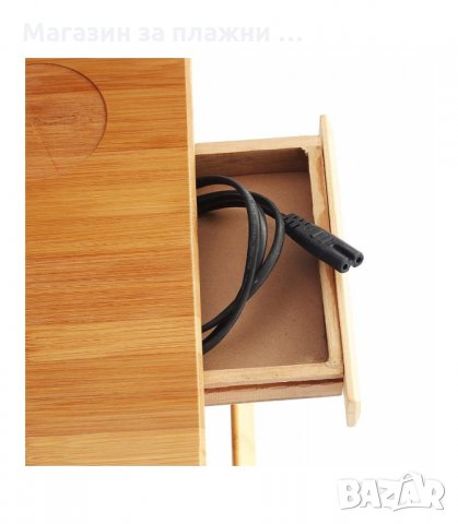 БАМБУКОВА МАСИЧКА ЗА ЛАПТОП С USB ОХЛАДИТЕЛ - код 1839, снимка 10 - Други стоки за дома - 33979056