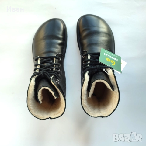 Нови дамски Barefoot боти Be Lenka кожа вълна, снимка 6 - Дамски боти - 52823155