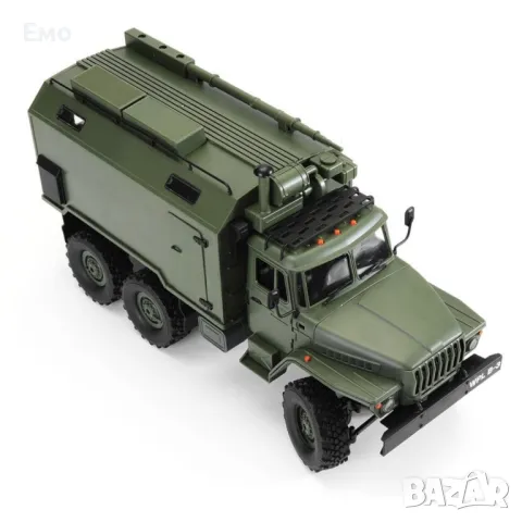 Руски военен камион модел NaughtyDragon с дистанционно - TOYCAR8 FS-3551 - 6X6, снимка 7 - Електрически играчки - 48139622