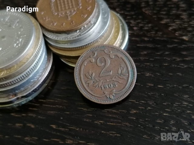 Монета - Австро-Унгария - 2 хелера | 1903г., снимка 1 - Нумизматика и бонистика - 29356609