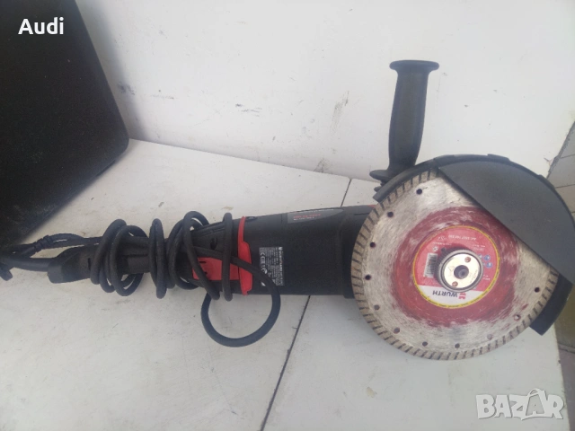 Голям немски ъглошлайф флекс WURTH мощност 2600W 12А 