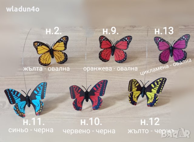 Соларни ПЕПЕРУДИ,КОЛИБРИ.Лалета-8лв/9лв/10лв, снимка 7 - Градински цветя и растения - 14365224