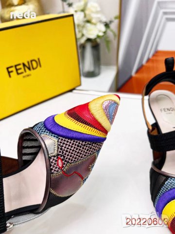 Fendi & Versace 2022 (реплика) 0001, снимка 10 - Сандали - 36969333