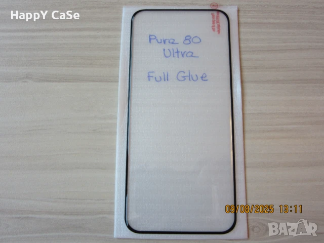 Huawei Pura 80 70 / Pro / Ultra / 3D ЦЯЛО ЛЕПИЛО Извит стъклен протектор, снимка 10 - Фолия, протектори - 45934593