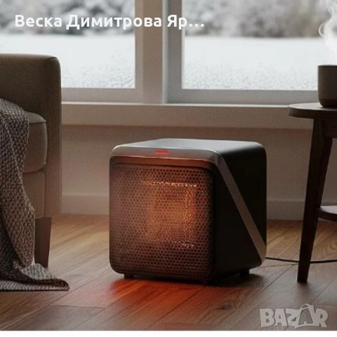 Отоплителна печка с вентилатор Rosberg R51970K, 500W 