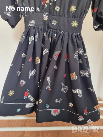 Черна рокля, снимка 2 - Рокли - 50848374