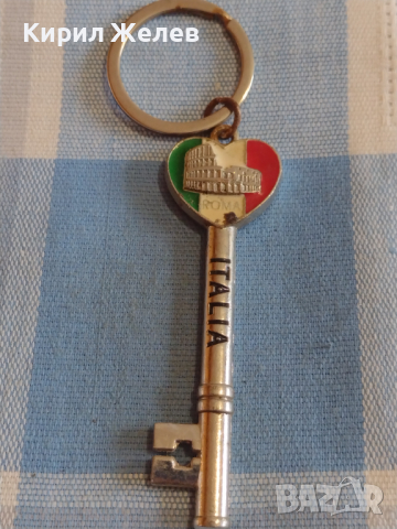 Ключодържател сувенир спомен от ИТАЛИЯ РИМ за КОЛЕКЦИЯ ДЕКОРАЦИЯ БИТОВ КЪТ 21411