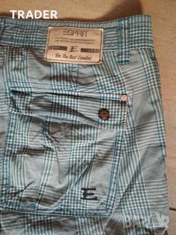 Къси панталони  гащи ESPRIT Rock relaxed fit , размер 30 / L, снимка 9 - Къси панталони - 30088036