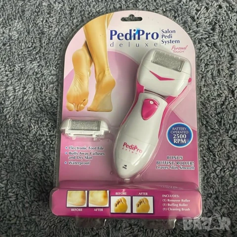 Автоматична водоустойчива пила за пети Pedilime – за гладки и меки стъпала 