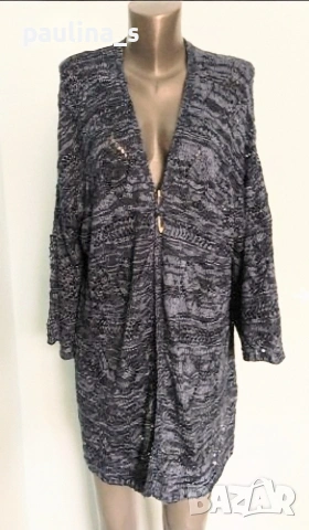 Два различни броя / Дълга жилетка тип туника наметка "Style & Co" и "Sheego" / гигант размер , снимка 3 - Жилетки - 42287761