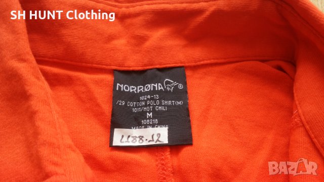 NORRONA Cotton Polo Shirt за лов риболов и туризъм размер M тениска - 473, снимка 11 - Тениски - 42216755