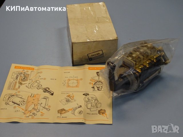 пакетен превключвател Telemecanique XK2.BB Rotary Cam Switch