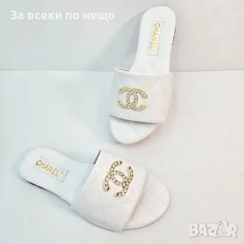 Chanel Дамски Чехли Шанел - Различни Цветове Код SEM-570, снимка 2 - Чехли - 55875751