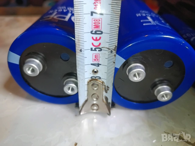 КОНДЕНЗАТОРИ EPCOS 6300uF 450V, 2200uF 400V, снимка 4 - Друга електроника - 53203265