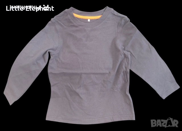 Блузка за 2-3 год момченце тъмно синя(orange),Англия/нова