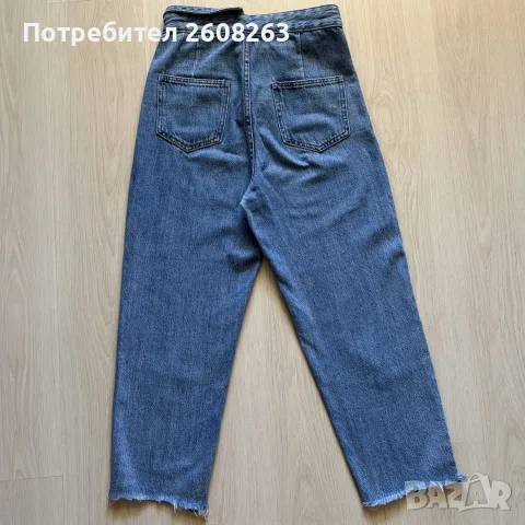 Дамски дънки със широк крачол, снимка 4 - Дънки - 56447338