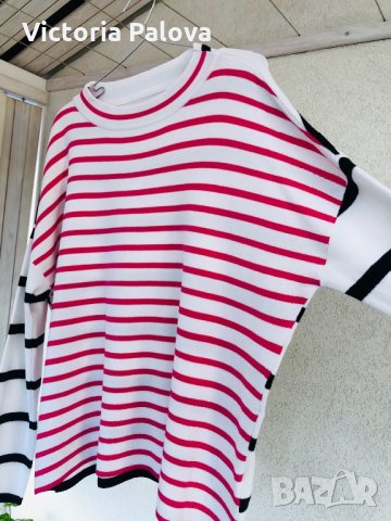 Красива блуза кроп LIEBLINGSSTÜCK, снимка 9 - Блузи с дълъг ръкав и пуловери - 31223114