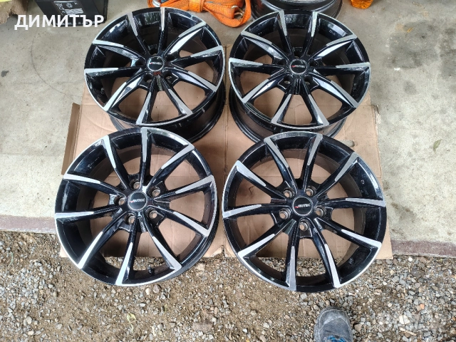 4бр.АЛУМИНИЕВИ ДЖАНТИ 17ки ALUTEC 5x112 7J ET45 за VW Golf,Touran