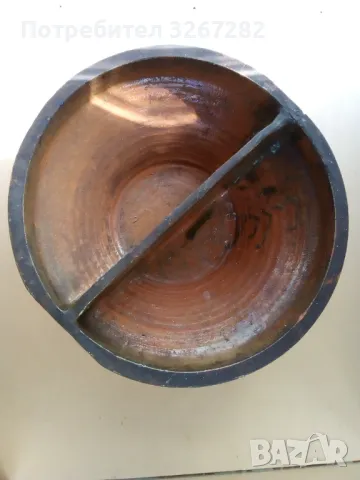 Старинна Тава,Гювеч,Керамика, Кюстендил, снимка 4 - Антикварни и старинни предмети - 49688267