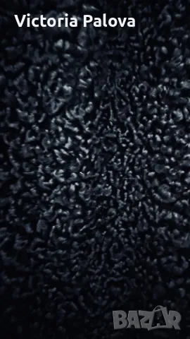 Модерен стилен зимен елек от естествен астраган, нов, снимка 4 - Елеци - 48470764