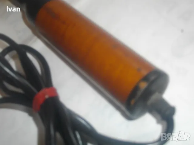 250 вата СТАРО КАЧЕСТВО МАСИВЕН ЕЛЕКТРИЧЕСКИ ПОЯЛНИК НЕМСКИ човка 10 см медна, снимка 7 - Поялници и запояване - 47799462