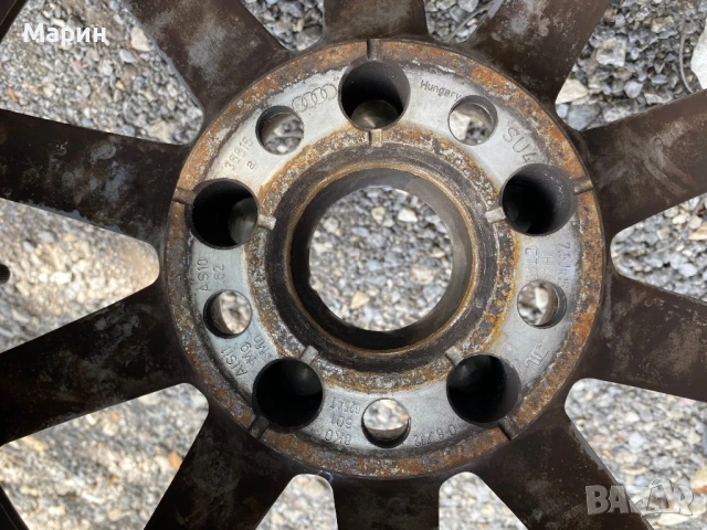 Леи джанти оригинални Audi 16 цола, снимка 7 - Гуми и джанти - 51195296