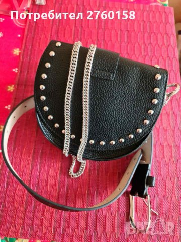 Дамска черна чантичка, снимка 3 - Чанти - 31352920