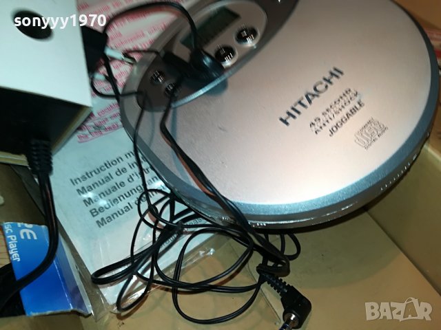 HITACHI DAP-XP2E CD WALKMAN-КОМПЛЕКТ 2201231739, снимка 6 - Радиокасетофони, транзистори - 39394622