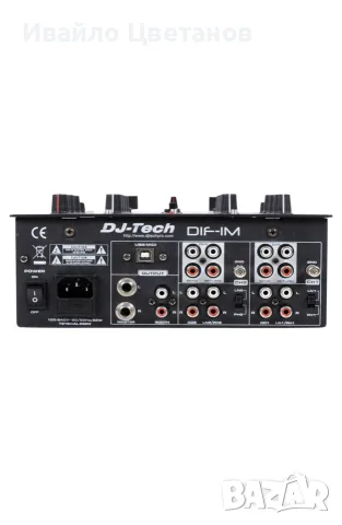 DJ Mixer dj-tech dif-1m, снимка 4 - Ресийвъри, усилватели, смесителни пултове - 56262469