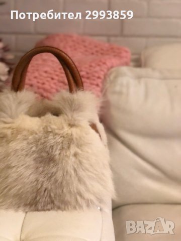 чанта 100% ест.косъм ЛИСИЦА*, снимка 2 - Чанти - 39095838