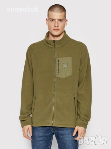 Мъжко горнище Fila polar-Regular Fit-размер XL, снимка 2 - Якета - 51995397