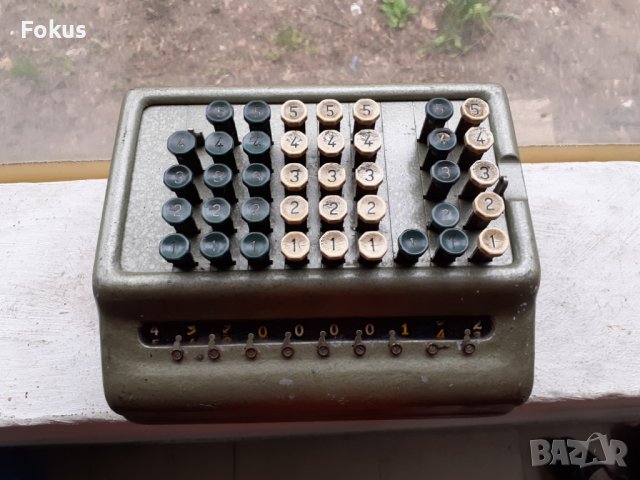Стара английска сметачна машина, снимка 2 - Антикварни и старинни предмети - 40326155
