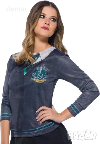 Костюм Rubies Harry Potter Slytherin за възрастни, пола и горнище, NS/Medium