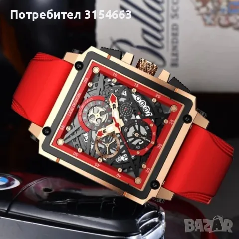 Луксозен мъжки часовник , снимка 7 - Луксозни - 49470892