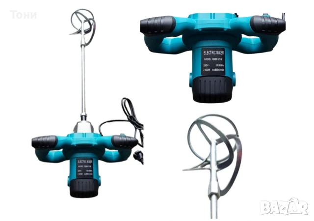 Бъркалка-миксер за бетон, снимка 7 - Други инструменти - 51289305