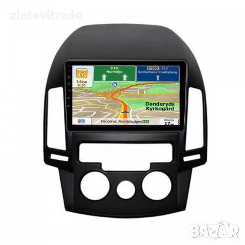 HYUNDAI I30 КЛИМАТИК 2006 - 2011 - 9'' АНДРОИД НАВИГАЦИЯ, 9140