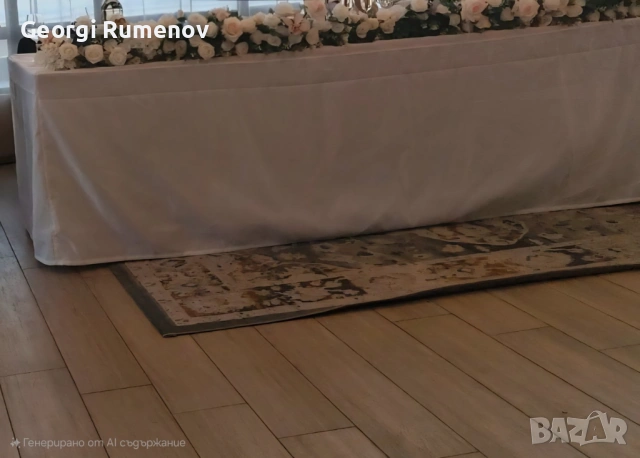 Сватбена украса за маса, снимка 5 - Изкуствени цветя - 54308396