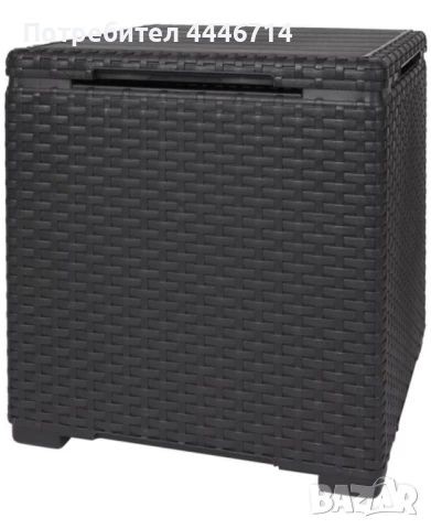 Градинска маса + ракла за съхранение, снимка 3 - Градински мебели, декорация  - 51235963