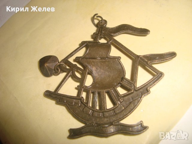 ПИРАТСКИ КОРАБ от МЕСИНГ АРТ ВИСУЛКА ВЕТРОХОД ШХУНА с ЕМАЙЛ 24424, снимка 8 - Колиета, медальони, синджири - 33962668