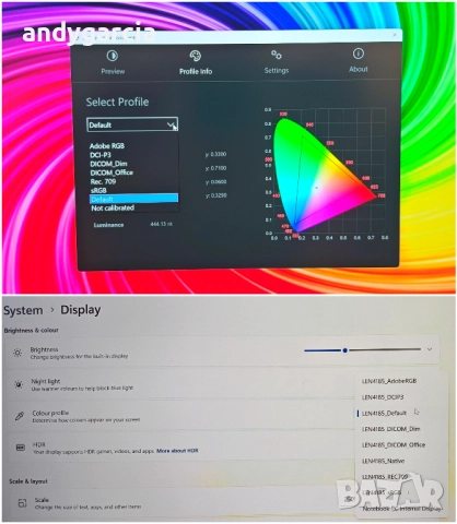 NVidia RTX 2080 8GB/4K UltraHD 100% Adobe/Intel Core i7-10750H/32GB RAM/1TB SSD/Lenovo ThinkPad T15g, снимка 17 - Лаптопи за работа - 52009616