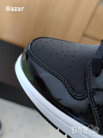 Nike Air Jordan 1 Low Carbon Black All Star размер 42 номер обувки маратонки черни кецове мъжки , снимка 11 - Маратонки - 39197684