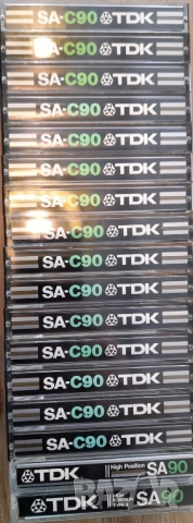TDK SA-C90 TDK SA-C60 хромни аудио касети Made in Japan/U.S.A., снимка 3 - Аудио касети - 51437814