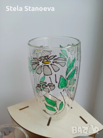 рисувано стъкло 