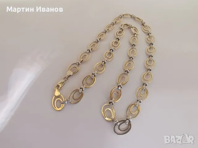 Златен синджир колие , снимка 6 - Колиета, медальони, синджири - 49632216