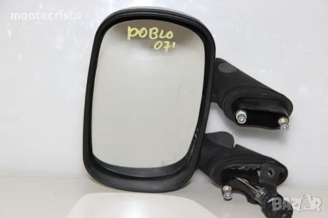 Ляво огледало Fiat Doblo (2001-2010г.) механично с жила / 735296233 Фиат Добло